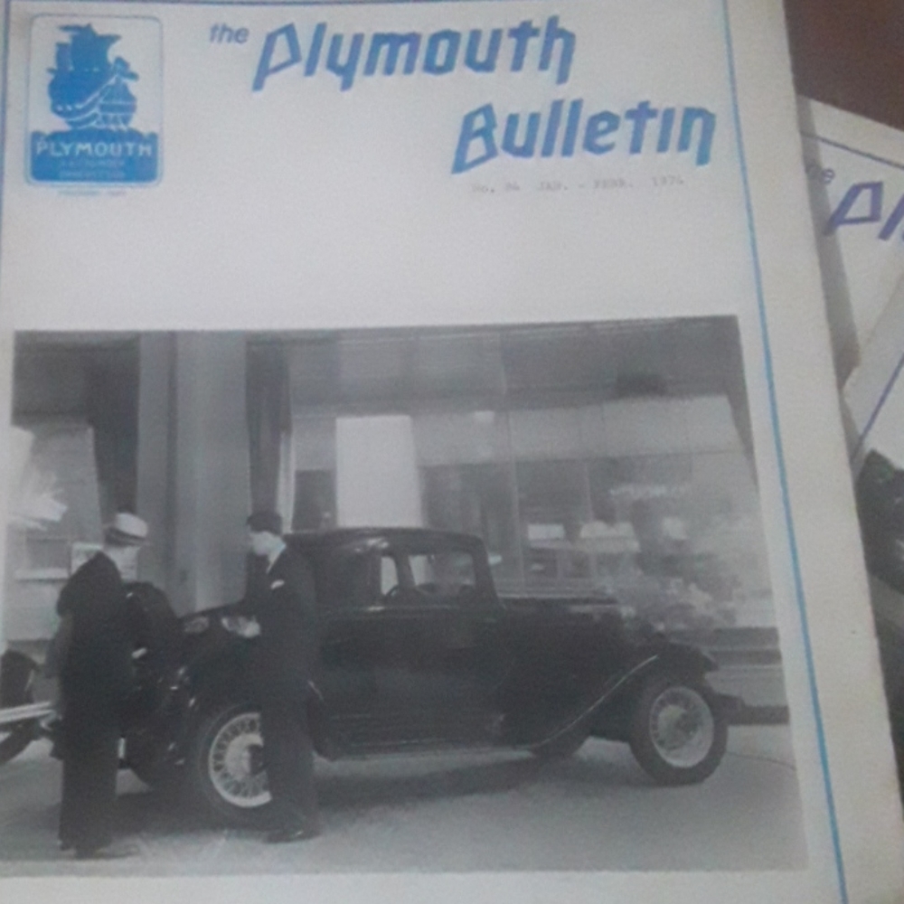 🏁  Vintage Plymouth CAR CLUB BULLETINS 1973 74  COLLECTION AUTOMOBILES